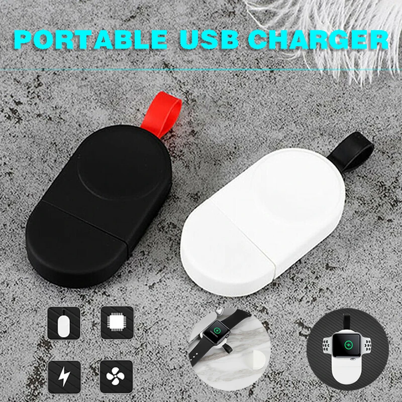 

Mini USB Magnetic Fast Wireless Charger for Apple Watch iWatch 1 2 3 4 Series Magnetic Charger for Apple Watch Accessories