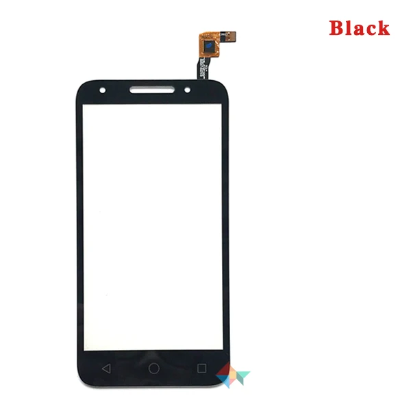 Высокое Качество 5," для Alcatel One Touch U5 5044D 5044I 5044 T 5044Y OT5044 сенсорный экран дигитайзер Переднее стекло объектив сенсорная панель - Цвет: Black No Tool