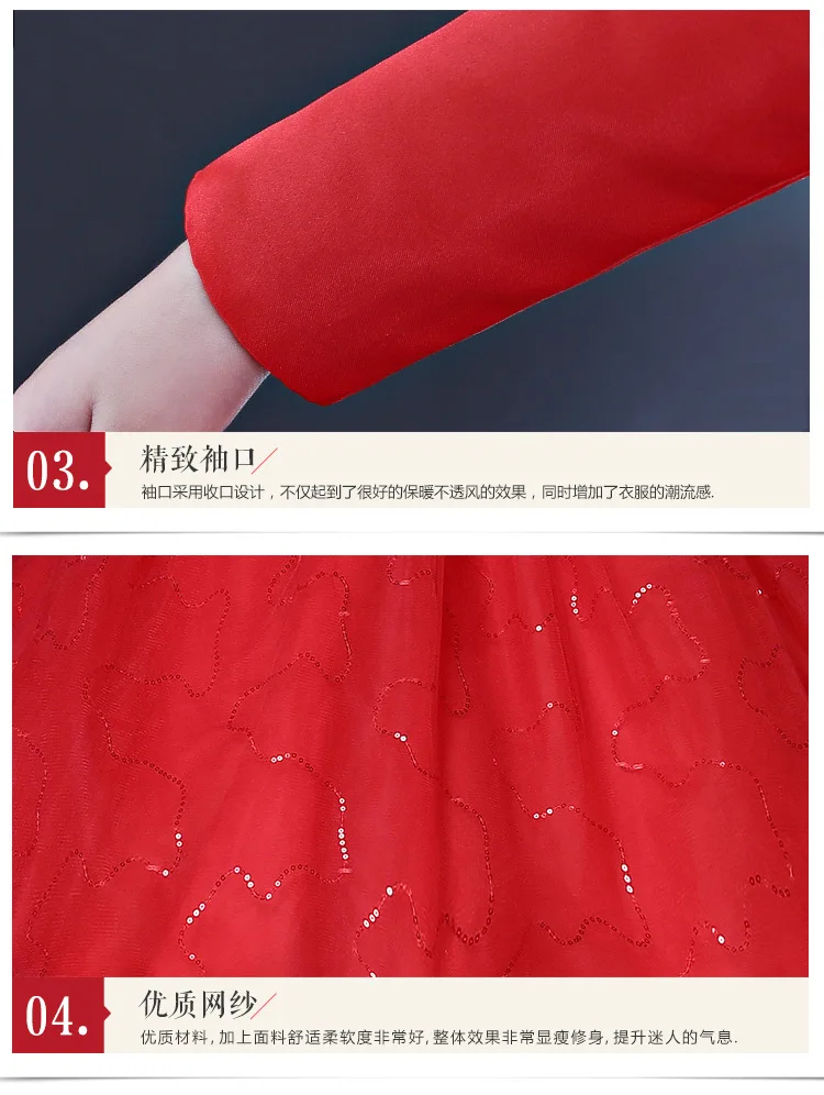 Xuan wei ni/ г. Осеннее Новое Стильное детское платье с длинными рукавами для девочек платье принцессы Свадебное платье, костюм для женщин