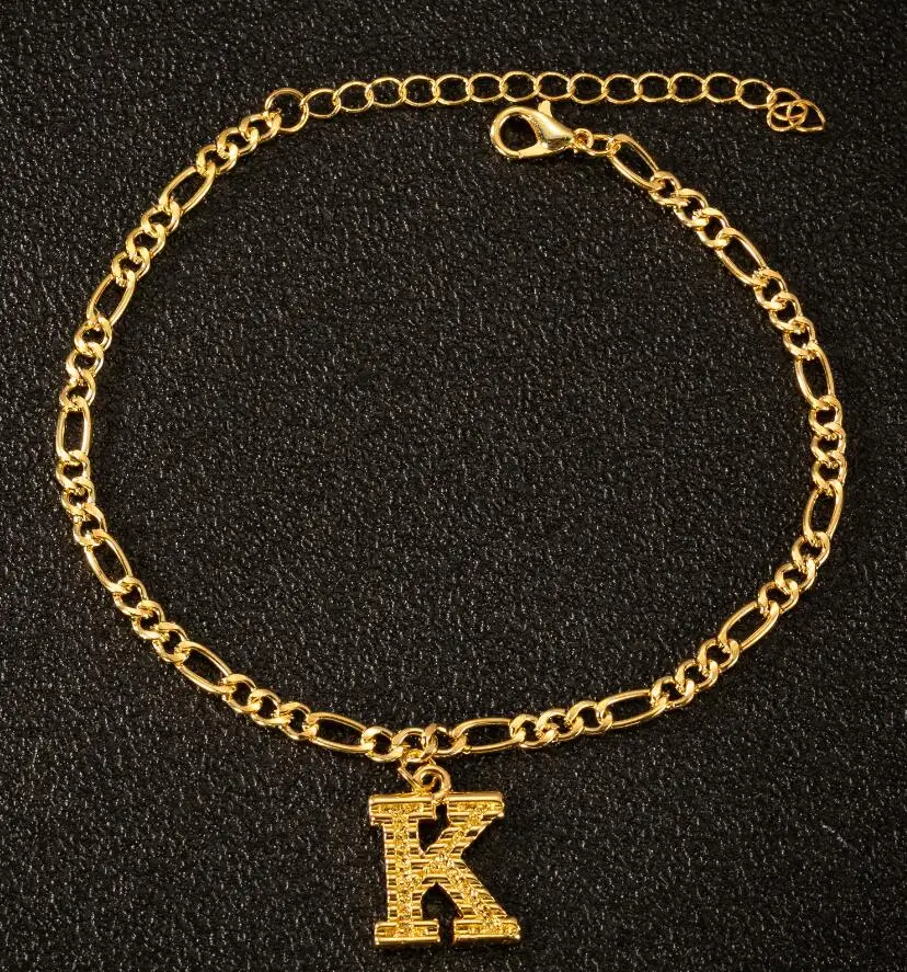 2020 New Fashion A-Z Letters Anklet for Women Initial 26 Alphabet Charm Bracelet Leg Chain Gold Ankle Bracelet Name Jewelry 2020 New Fashion A-Z Letters Anklet for Women Initial 26 Alphabet Charm Bracelet Leg Chain Gold Ankle Bracelet Name Jewelry