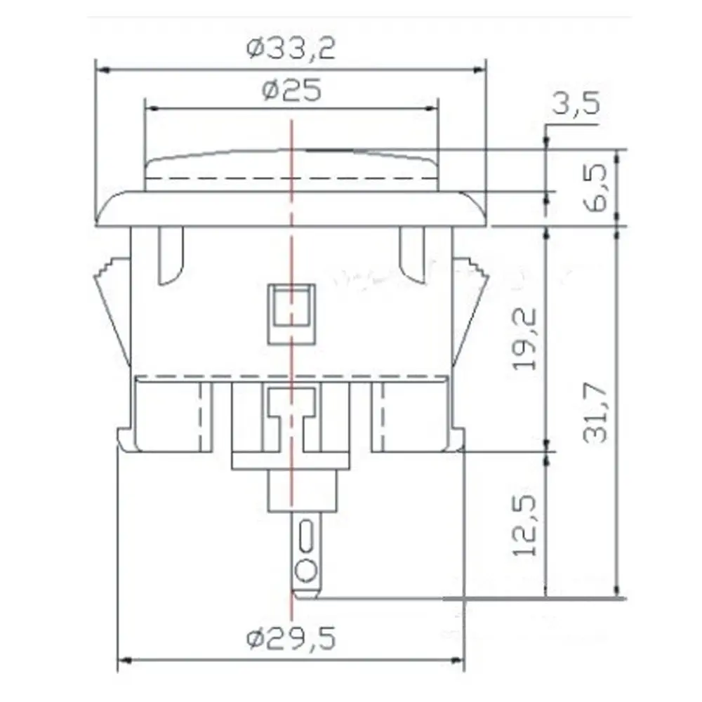 100 개 아케이드 버튼 30mm 24mm 복사 sanwa 버튼 DIY 아케이드 조이스틱 부품 아케이드 비디오 게임 콘솔 액세서리