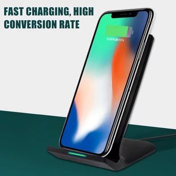 

Fast Wireless Charger 9V Cell Phone Holder Bracket Support Fast Charging Wireless Charge VH99