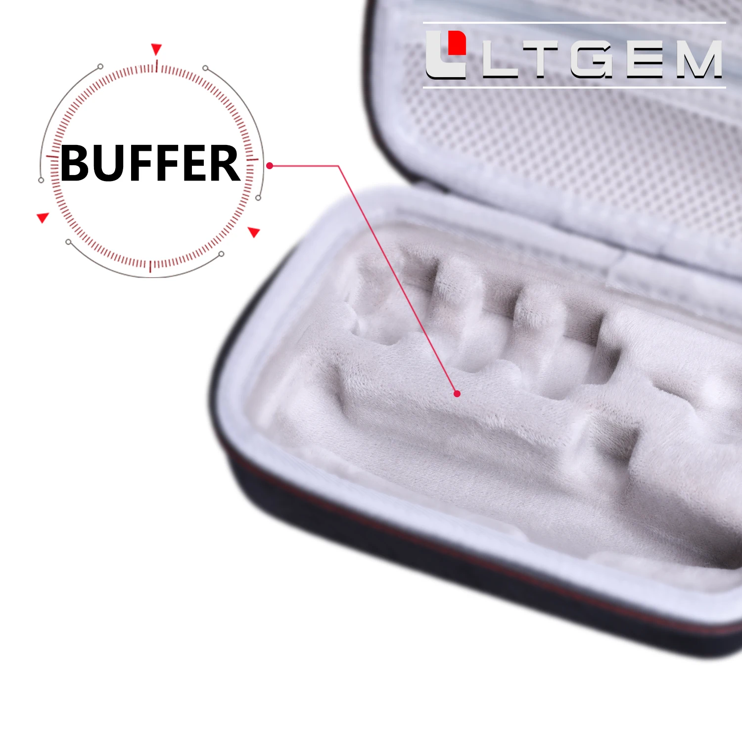 EVA Hard Case for Micro Touch SOLO Rechargeable Full Body Trimmer and Shaver