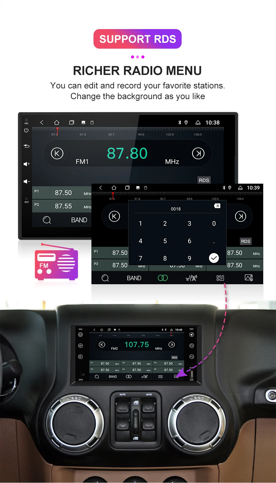 Isudar 2 Din Android 9 авто радио для Jeep/wrangler/Патриот/Компас/Путешествие автомобиля Мультимедиа Видео gps 8 Core ram 2GB rom 32GB DVR