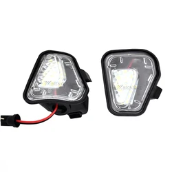 Lampadaire LED avec rétroviseur latéral, 2 pièces, lumière de bienvenue, pour Volkswagen VW Passat B7 EOS CC Jetta Scirocco, 2009 – 2019 