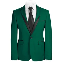 Официальные мужские костюмы для вечеринки, деловой смокинг с отворотом, Блейзер, Свадебный костюм для жениха, пиджак для банкета, ужина, пиджак, одежда для выпускного вечера