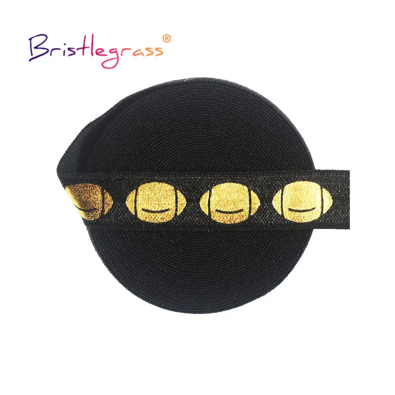 

BRISTLEGRASS 50 100 Двор рулон 5/8 "15 мм регби Футбол Фольга принтом эластичные враг повязка из спандекса накладные волосы блондики, галстуком-бабочкой швейная отделка значки рюкзак канва для сумки все для шитья