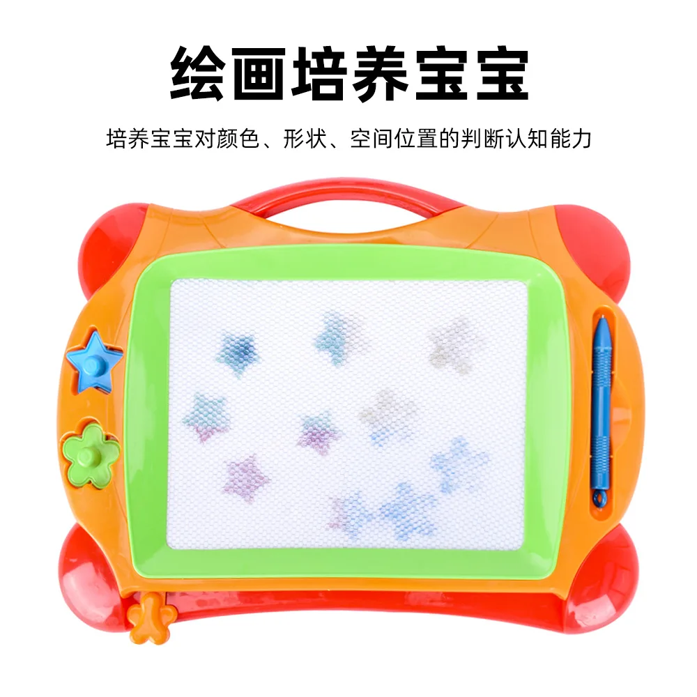 

Color Magnetic Drawing Board Large Size Children Drawing Board Educational Early Childhood Writing Board Handwritten Doodle Boar