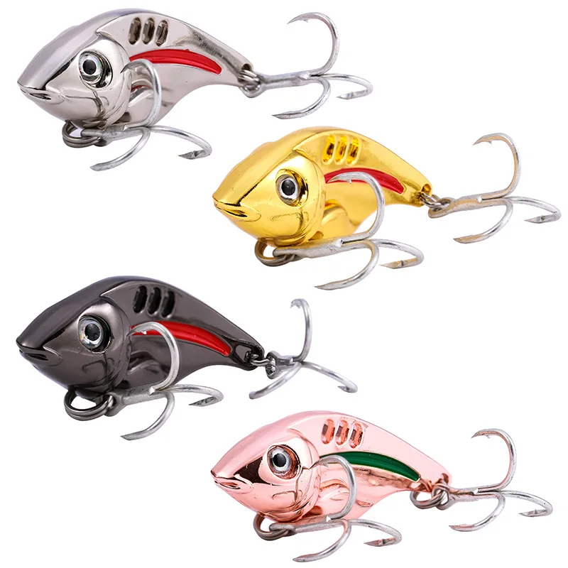 Металлическая приманка в виде дельфина с длинными блёстками 1 шт. 10/15/20 г на окуня