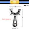 Stainless Steel Hunting Slingshot with Flat Rubber Band  Professional  Precision Shooting Catapult  Outdoor Sports Accessories ► Photo 2/6