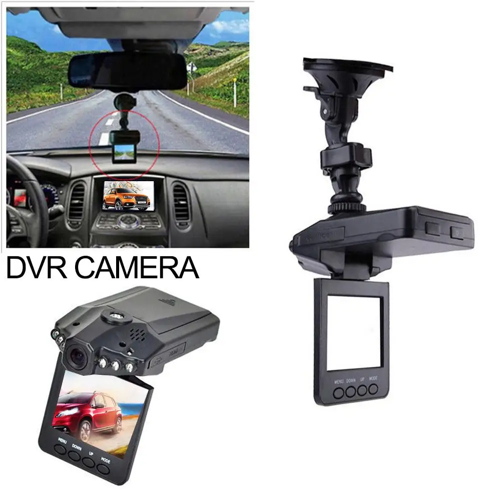 

Auto Parts 2.4 Inch Dash Dam Car Camera DVR 270 Degrees Whirl Dash Cam LED IR Light Vehicle Road Dash Video Recorder