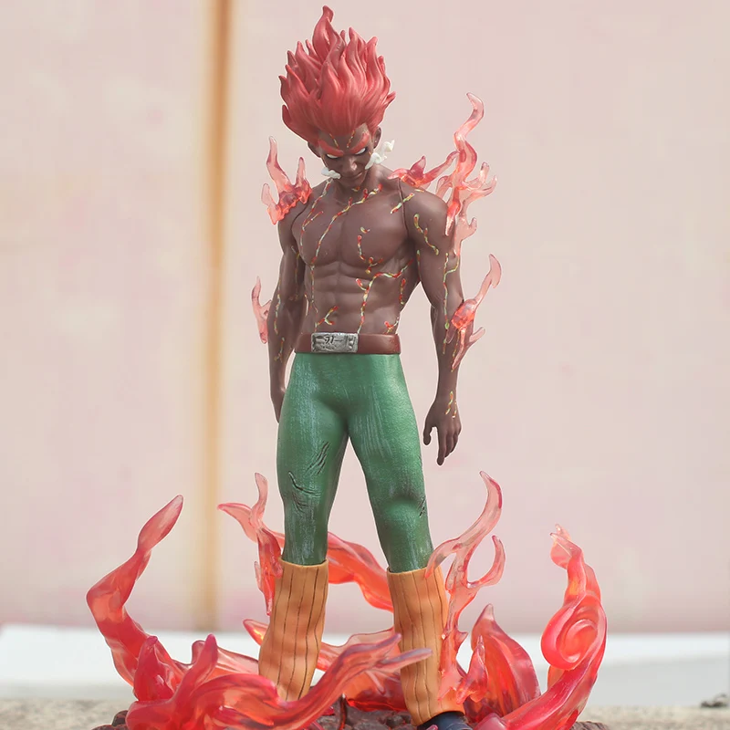 Ботинки в стиле аниме Naruto фигурку ПВХ GK Sajin Konoha no Kedakaki Aoi Moju Коллекционная модель