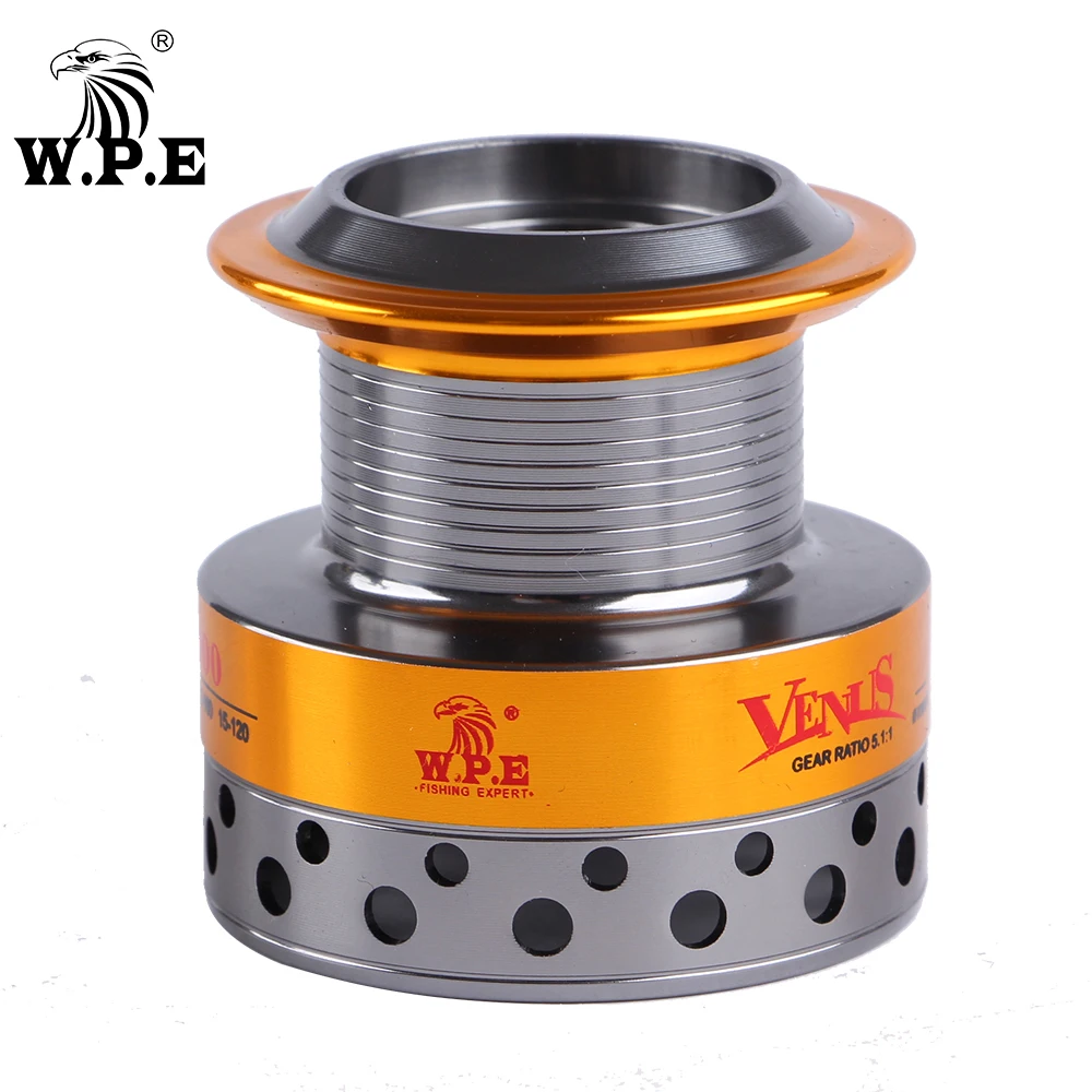 Рыболовная катушка WPE VN3000 4000 5000 6000 9 + 1 шариковый подшипник фронтальная и задняя
