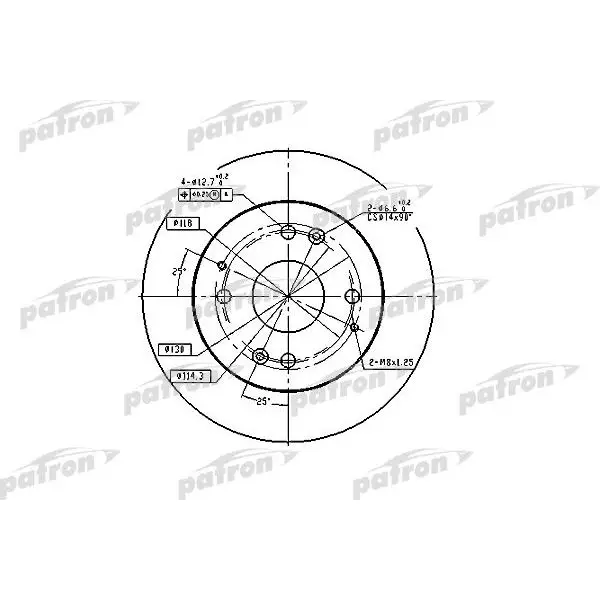 Диск тормозной задн HONDA: ACCORD IV 90-93, ACCORD IV Aerodeck 9