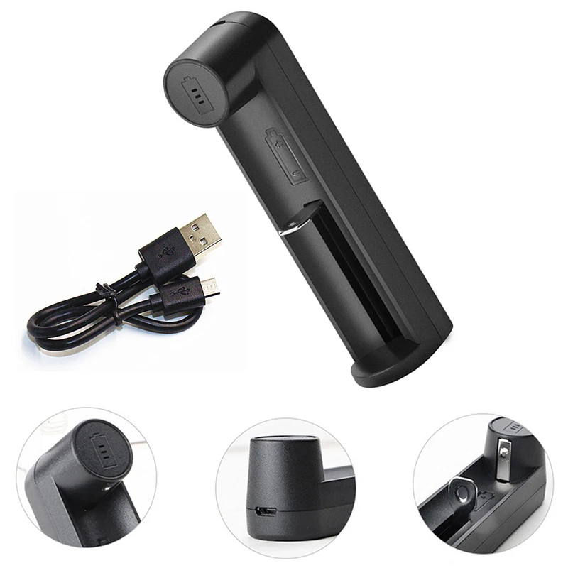 USB Port Batteries Charger Protection Battery Universal cable Charger adapter For 18650 Li-ion