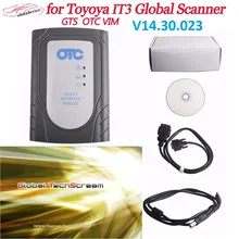 Para carros toyota frash reprogramação otc tis3 v14.30.023 varredor diagnóstico global techstream vim otc tis3 ferramenta de diagnóstico do carro