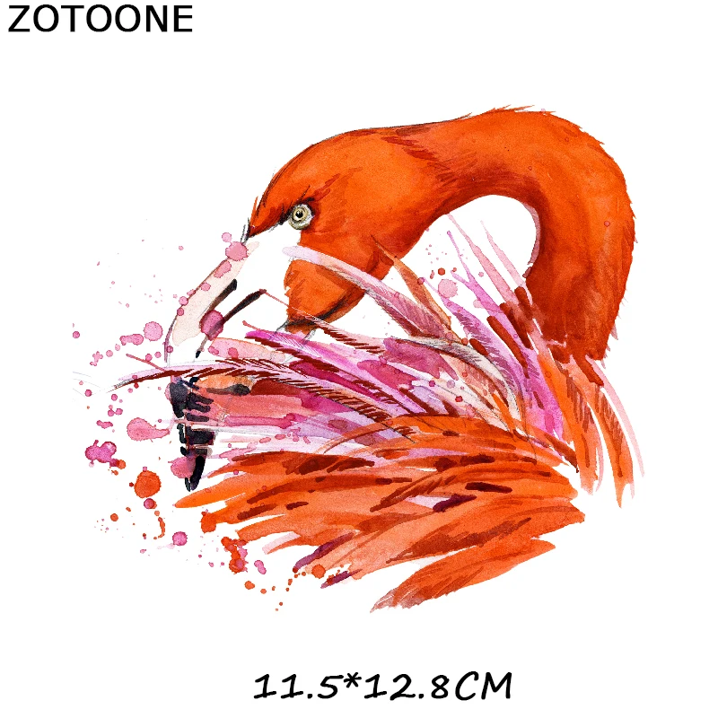 ZT1515 ZOTOONE Мультяшные наклейки с животными для железной передачи одежды DIY аксессуары футболки Платья моющиеся теплопередачи H - Цвет: ZT1515
