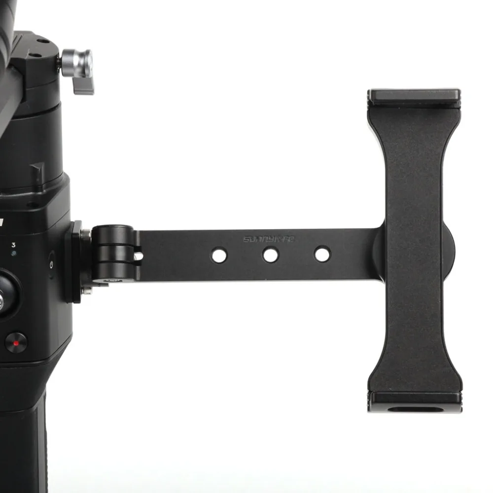 Сплав расширительный кронштейн Монтажная пластина для DJI Ronin S Аксессуары для стабилизаторов наборы доступны для смартфонов/планшетов 4-9.7inc