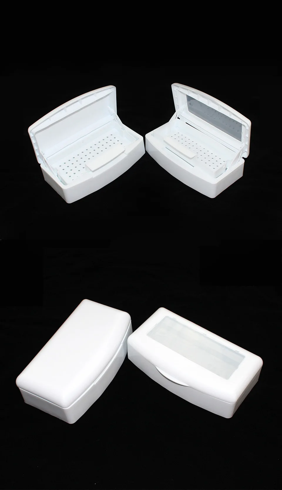NEW CHUNSHU Sterilizer Tray Box Disinfection Box Sterilizing Clean Nail Art Salon Manicure Implement Nail Tool