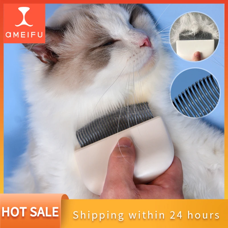 Cat Comb Pet Brush Hair Removal Combs Cat Floating Hairs Sticks Dog