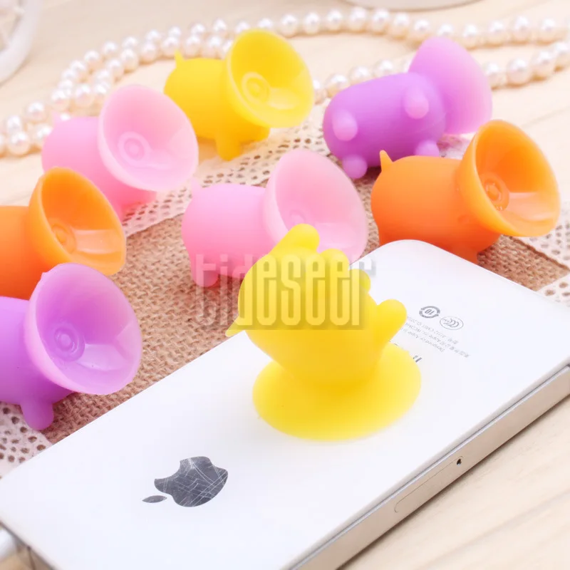 US $449.38 Colorful Mobile Phone Cute Fat Pig Subber Sucker Holder Stand For IPhone Pad Tablet For Xiaomi Samsung All Smartphones 2000pcs