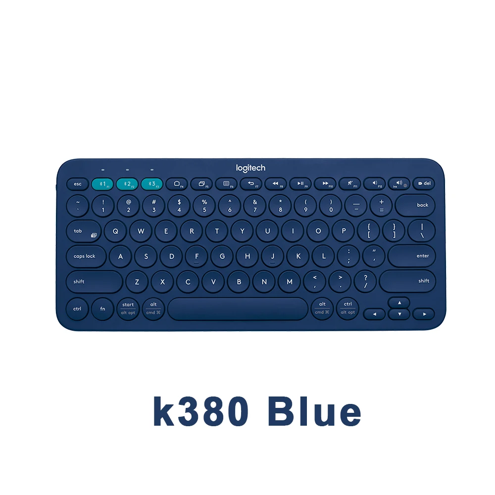 Logitech K380 multi-device Bluetooth wireless keyboard linemate multi-color Windows MacOS Android IOS Chrome OS universal wifi keyboard for pc Keyboards