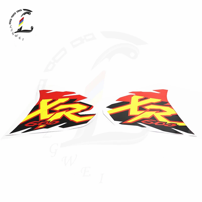 Motorcycle Waterproof Sticker Print For Honda XR250 XR400 XR600 XR 250 Fuel Tank Decals Vehicle Handmade Stickers