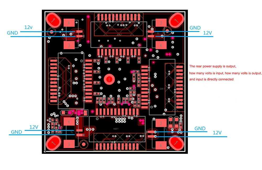 10/100/1000M 4 port gigabit Ethernet switch pcba for embedded integrated module