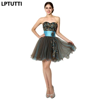 

LPTUTTI CRYSTAL Embroidery New Sexy Woman Social Festive Elegant Formal Prom Party Gowns Fancy Short Luxury Cocktail Dresses