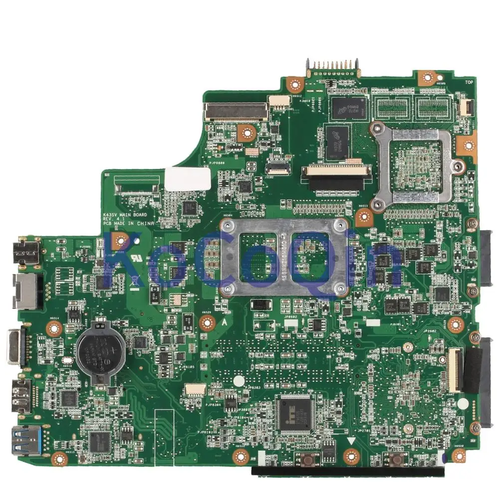 Kocoqin-placa-mãe para Laptop K43sv Asus X43s A43s A83s A83s A84s K43sv Gt520m 1gb Placa Principal Rev: 4.1 Hm65 - Imagem 5