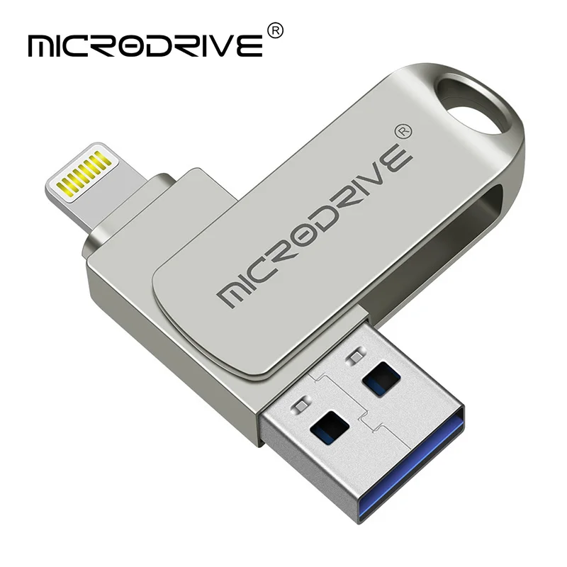 USB флеш накопитель 2 в 1 i flash drive для Apple ipad iphone 6s 6 plus usb 64 ГБ зашифрованный
