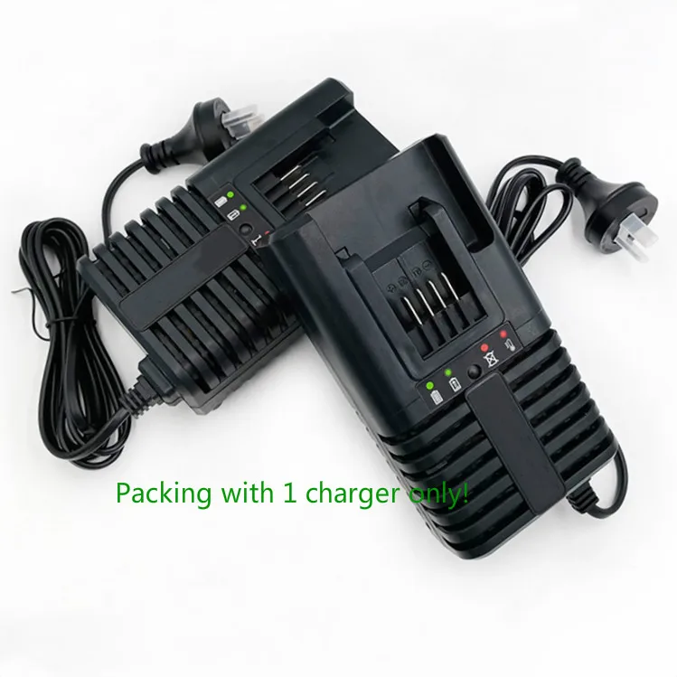 For Worx 20v Lithium Battery Charger Wa3860 Fast Charge High Pressure Cleaning Water Gun Charger 