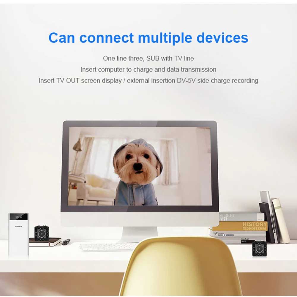 Мини IP Камера спортивная DV сенсор ночное видение видеокамера движения DVR микро