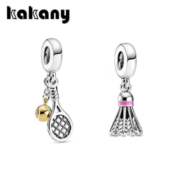 

Kakany2020 New High-quality Badminton Badminton, Tennis Racket And Ball Pendant Diy Original Suitable For Women 1:1 Jewelry