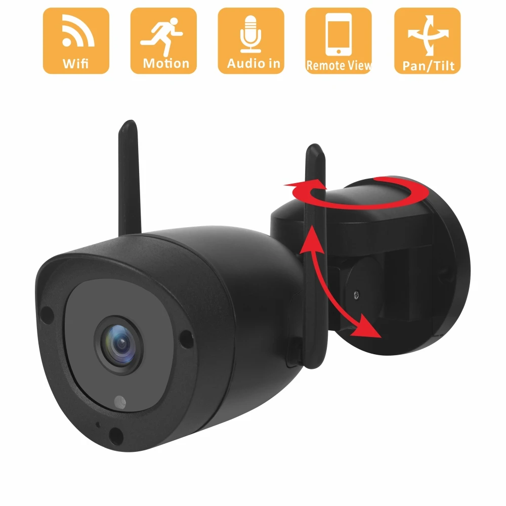 IP камера PTZ уличная с поддержкой Wi Fi 1080P функцией ночной съемки|Камеры