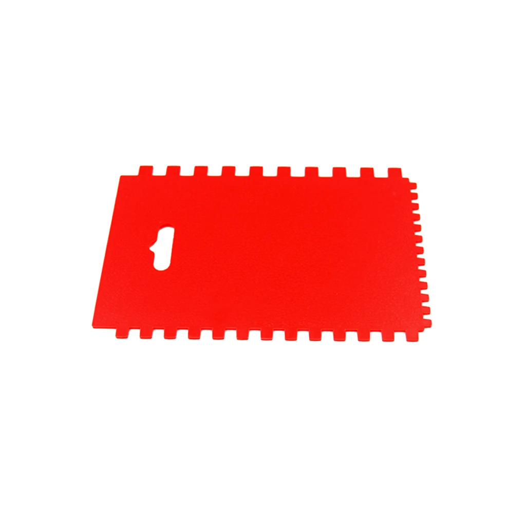 Plastic Wood Graining Pattern Scraper Wall Painting Decoration DIY Tool 