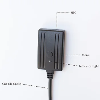 

RCA 1PC Cable Adapter IN Bluetooth W/ Microphone For Audio Radio CD Player 5-12V