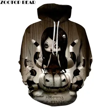 

Pumpkin Sally Sweatshirts Men Hoodies 3d Tracksuit Mens Clothes Skull Pullover Halloween Coat Autumn Cloth Drop Ship ZOOTOP BEAR