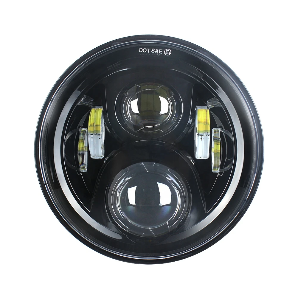 Wukma 7インチledヘッドライトh4高低ビームホンダcb400 Cb500 Cb1300 250ホーネット600ホーネット900 Vtecvtr250 車のヘッドライトの球 Led Aliexpress