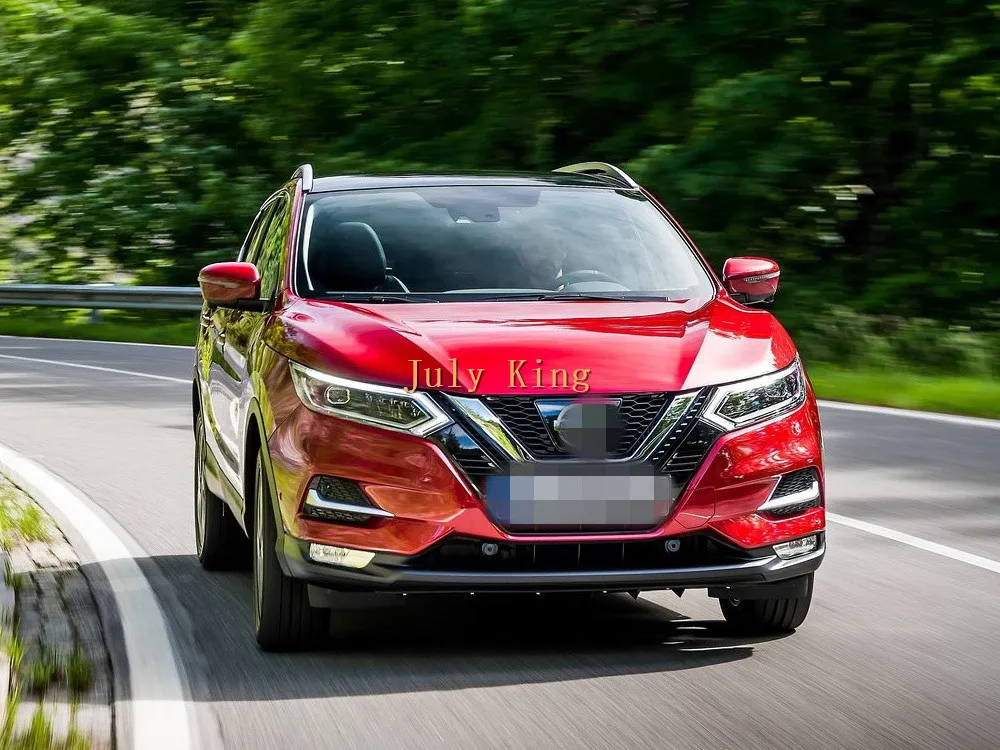 July King светодиодный чехол для противотуманной фары для Nissan X-trai Rogue Sylpy Kicks Qashqai+ и т. д., DRL+ желтые поворотники+ Ice Blue Night DRL