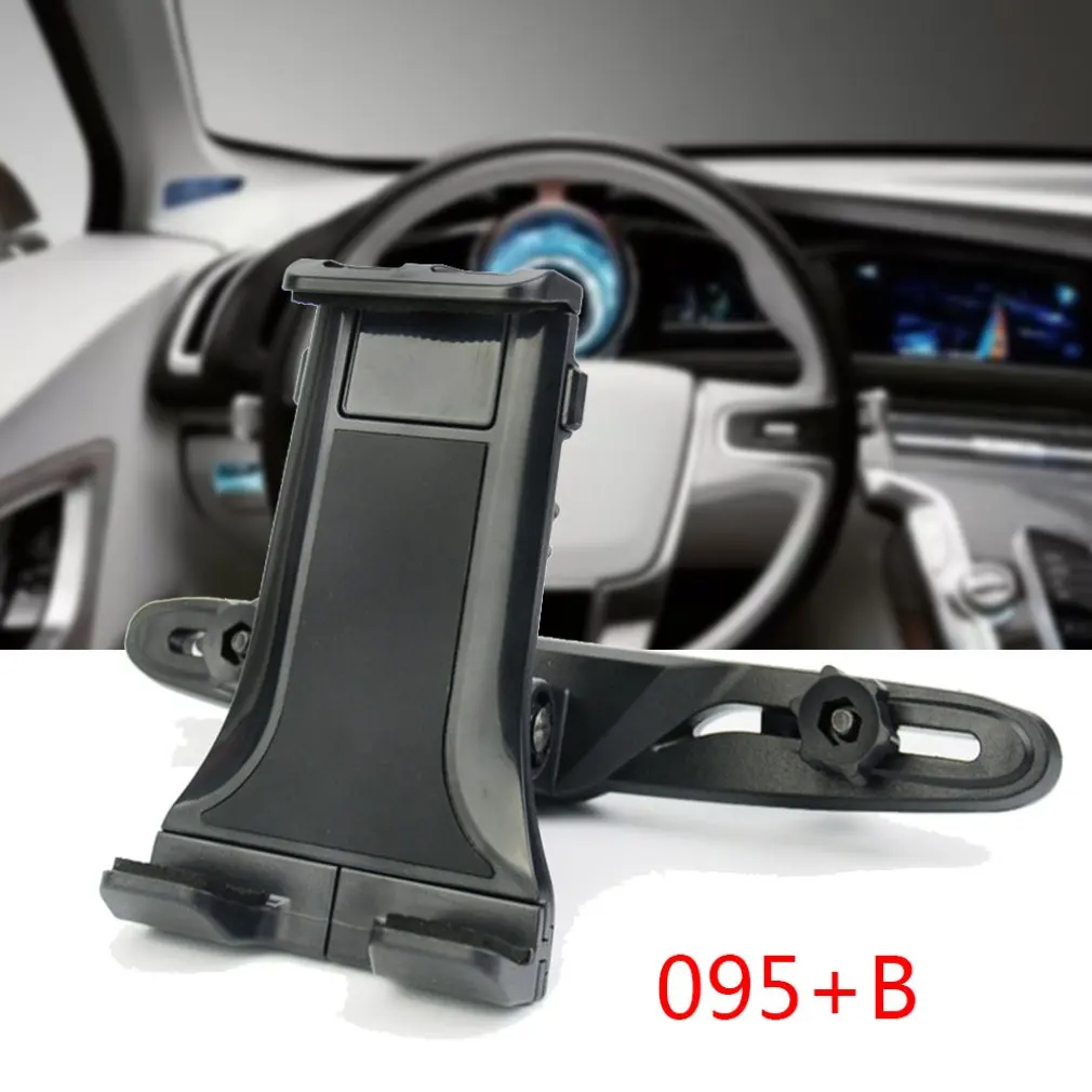 Universal Car Back Seat Headrest Mounted Phone Tablet PC Holder Tablet PC Stand Pad Bracket 360 Degrees Rotatable Pad Support