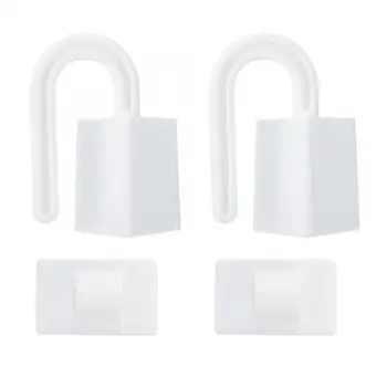 

2pcs/set Doors Stopper Clip Door Safety Lock Baby Figure Protector Anti Pinch Clamp Corner Guard Door Stopper Seam Protection