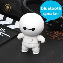 Baymax кукла беспроводной мини Bluetooth динамик мультяшная кукла компьютерные колонки карта сабвуфер Caixa De Som Altavoces Hoparlor F4024A