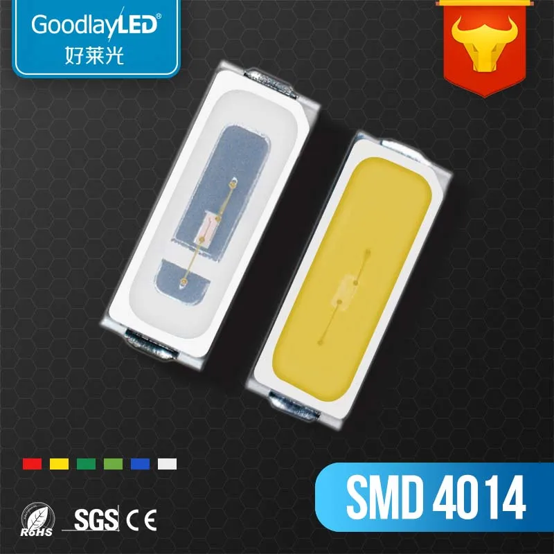 Новинка оптовая продажа светодиодный чип Sanan высокой яркости 0 2 Вт smd 4014 диодный