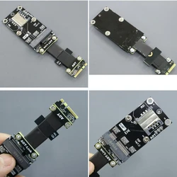 Mini-pcie A M.2 WIFI Key A.E. Cable de extensión M.2 WIFI A.E Key interfaz de tarjeta de red inalámbrica A mPCIe Riser Card adaptador
