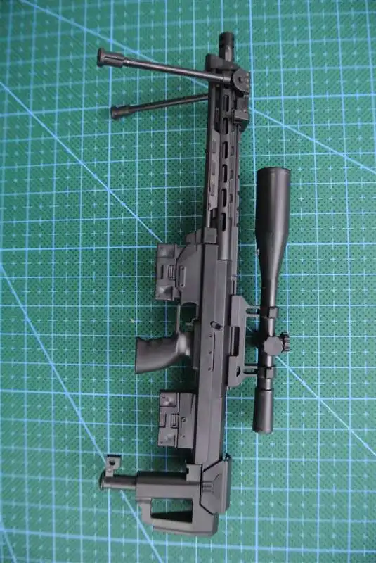 1:6 DSR 1 снайперская винтовка пистолет режим черный пластик покрытый