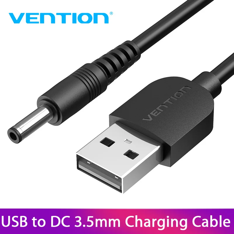 

Vention USB to DC 3.5mm Charging Cable USB A Male to 3.5 Jack Connector 5V Power Supply Charger Adapter for USB HUB Power Cable