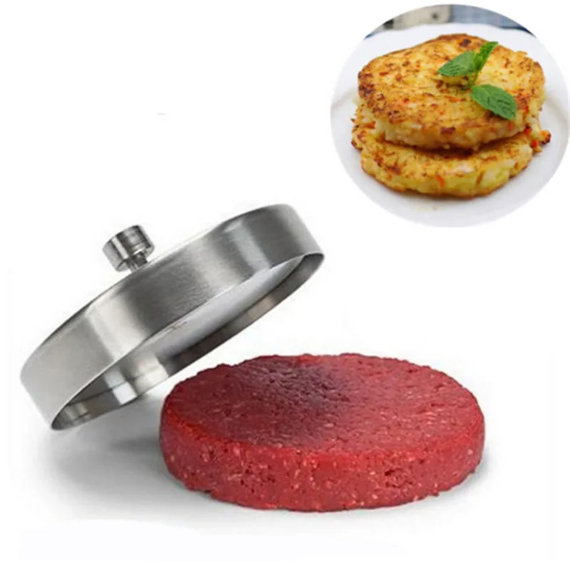 Нержавеющая сталь инструменты для Разделки мяса птицы котлеты гамбургеров пресс