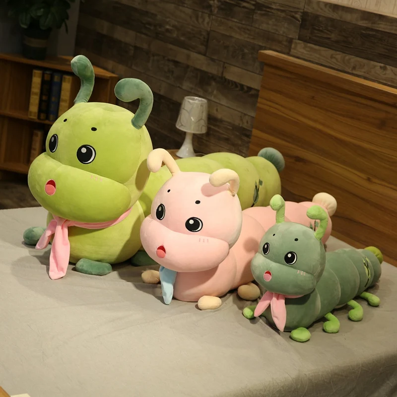 

Caterpillars Plush Toys Colorful Large Cute Toy Stuffed Animals ies Kawaii Soft ie for Children AP