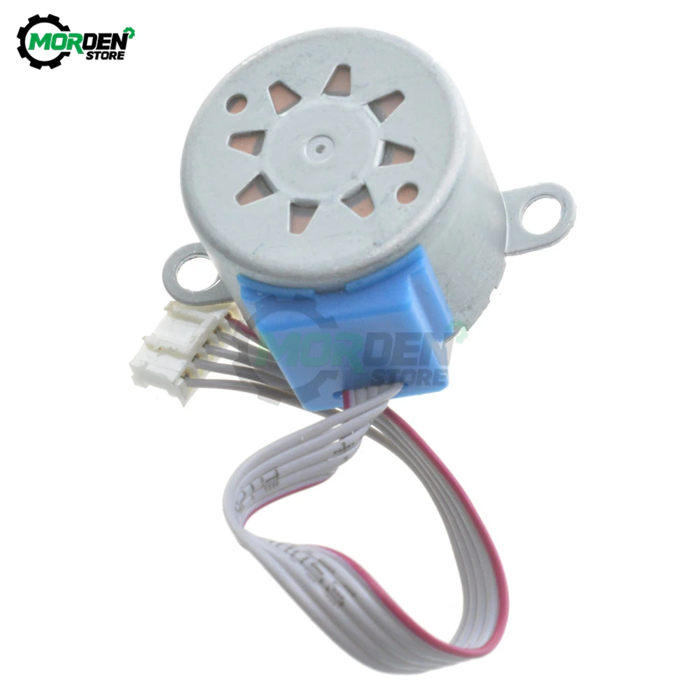 ULN2003 Driver Board Module + 28BYJ-48 5V/12V Reduction Gear Stepper Motor 4 Phase Step Motor for Arduino 1 Set